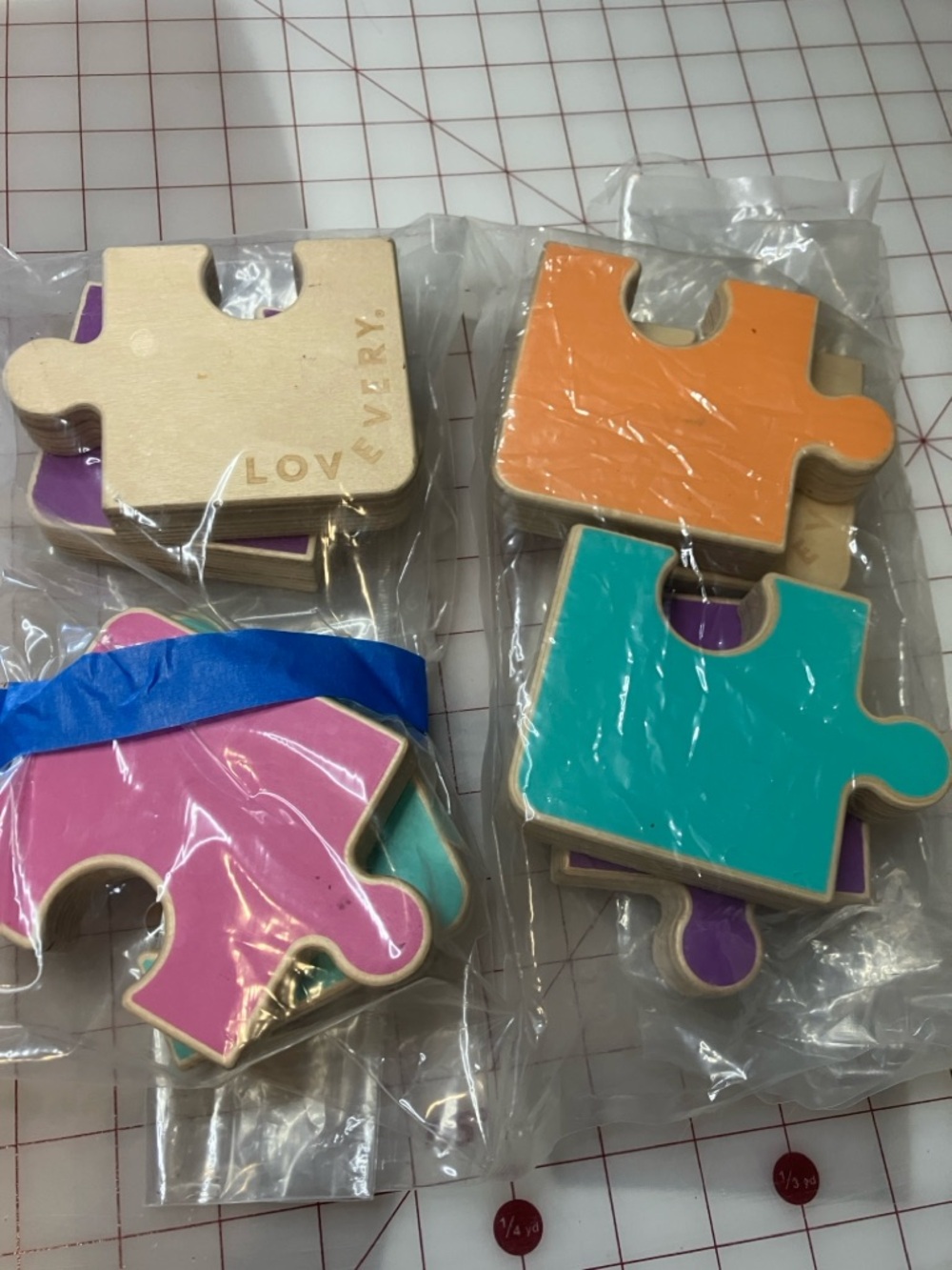 Lovevery Companion Playset Wooden Puzzle